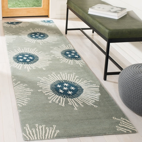 safavieh clearance sohos soh852b green blue rug