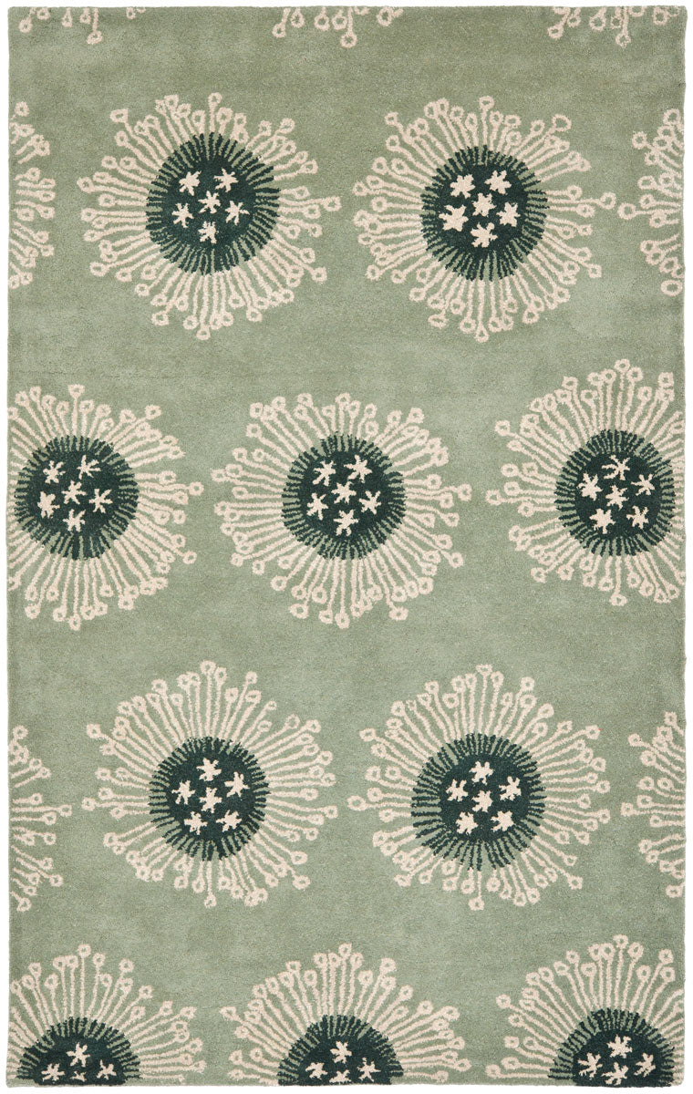 safavieh clearance sohos soh852b green blue rug