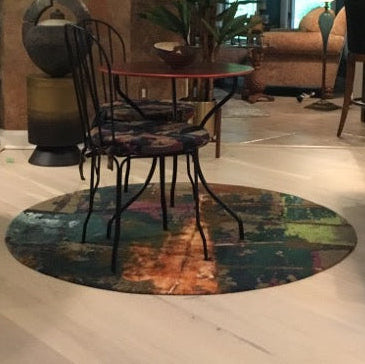 Tibet Rug Company 100 CT w/ Silk Abstract Multi Rug