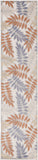 nourison aloha alh18 blue mocha rug