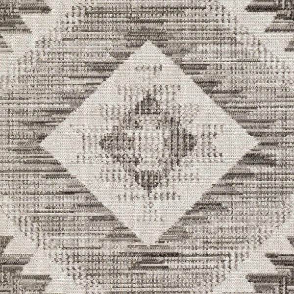 Hauteloom Spade SPAD Black Machine Made Polypropylene Rug
