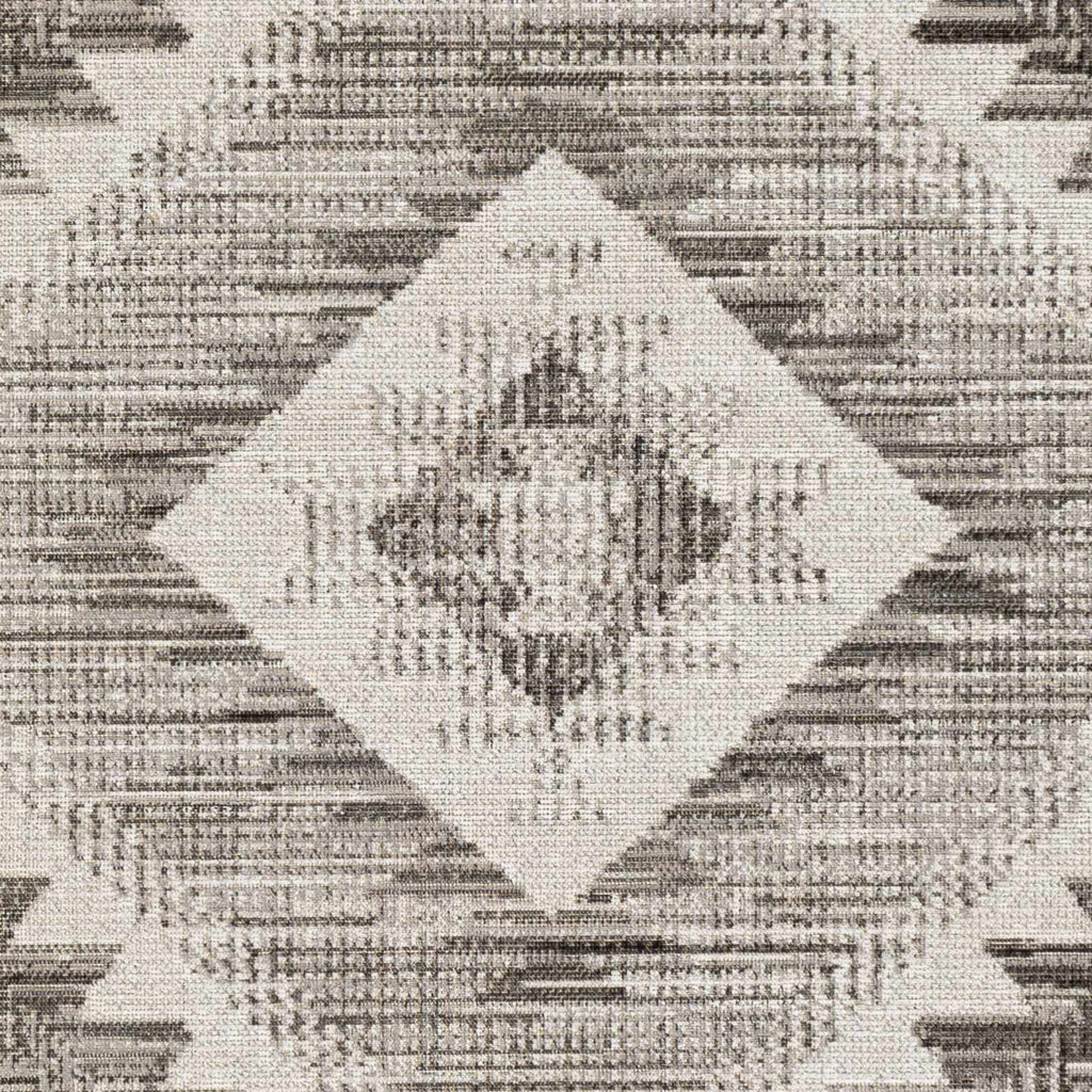 Hauteloom Spade SPAD Black Machine Made Polypropylene Rug