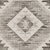 Hauteloom Spade SPAD Black Machine Made Polypropylene Rug