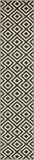 Hauteloom Spilsby SPIL Black Machine Made Olefin Rug