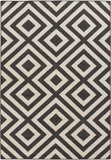Hauteloom Spilsby SPIL Black Machine Made Olefin Rug