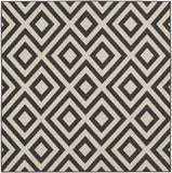 Hauteloom Spilsby SPIL Black Machine Made Olefin Rug