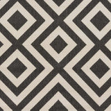 Hauteloom Spilsby SPIL Black Machine Made Olefin Rug