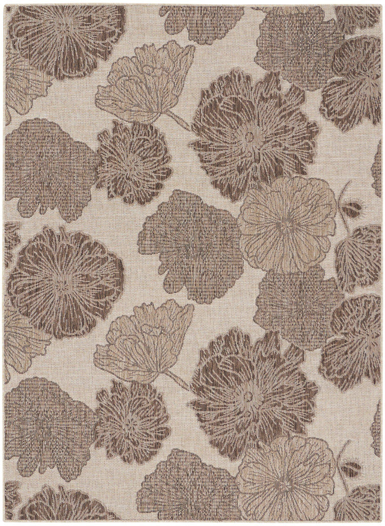 nourison garden oasis goa04 natural rug