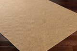 Hauteloom Zeta SPMDZETA8A1 Tan Machine Made Polypropylene Rug