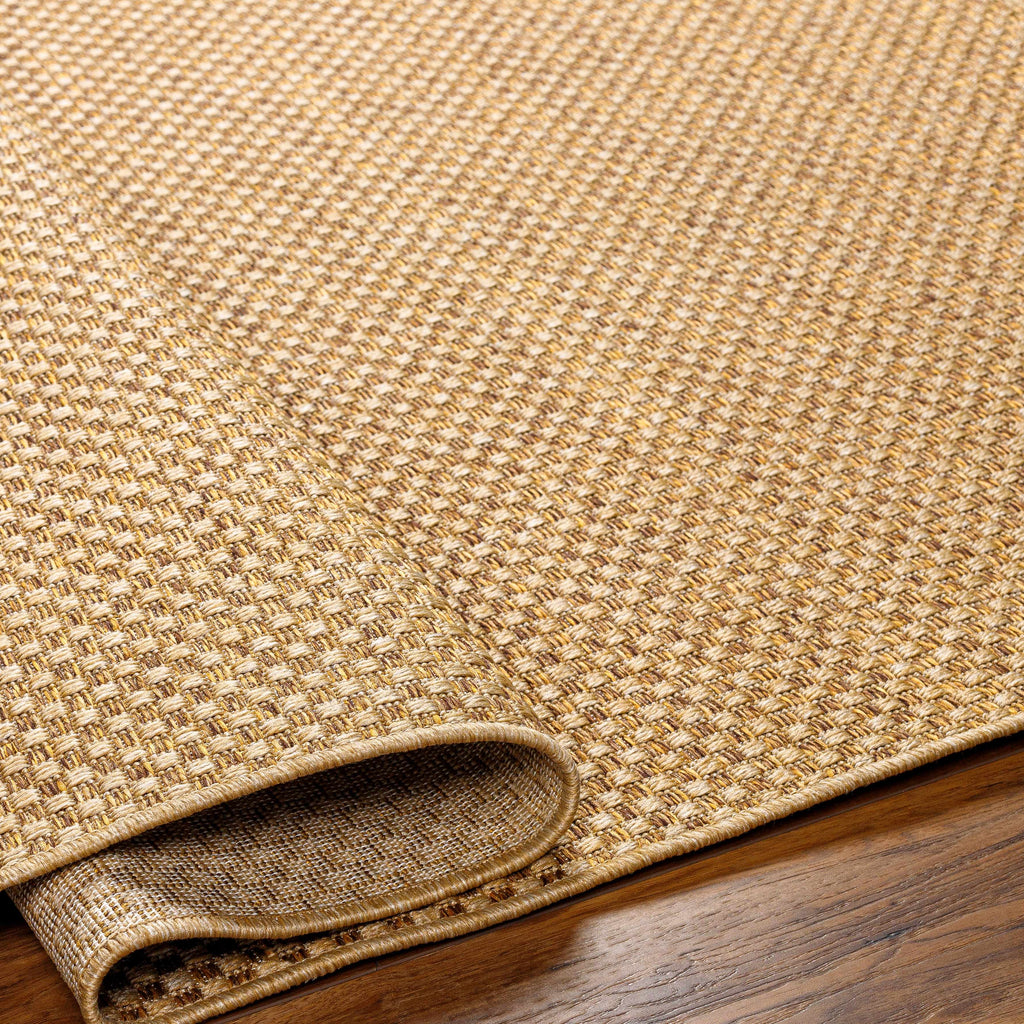 Hauteloom Zeta SPMDZETA8A1 Tan Machine Made Polypropylene Rug