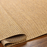 Hauteloom Zeta SPMDZETA8A1 Tan Machine Made Polypropylene Rug