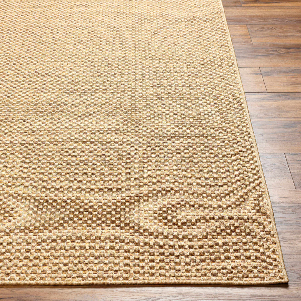 Hauteloom Zeta SPMDZETA8A1 Tan Machine Made Polypropylene Rug