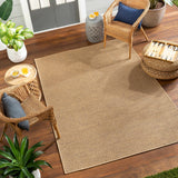 Hauteloom Zeta SPMDZETA8A1 Tan Machine Made Polypropylene Rug