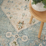 nourison astra machine washable asw11 silver blue rug