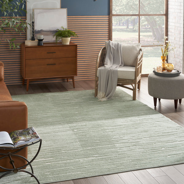 nourison care free caf04 green rug