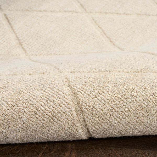 nourison wool haven woh01 ivory rug