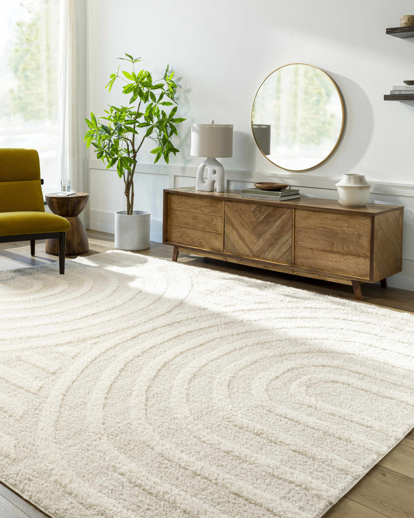 Hauteloom Arnel SRDGARNELA1 Sage Machine Made Polyester Rug