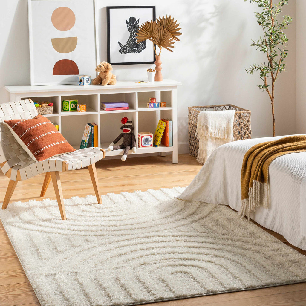 Hauteloom Arnel SRDGARNELA1 Sage Machine Made Polyester Rug