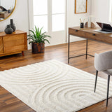 Hauteloom Arnel SRDGARNELA1 Sage Machine Made Polyester Rug