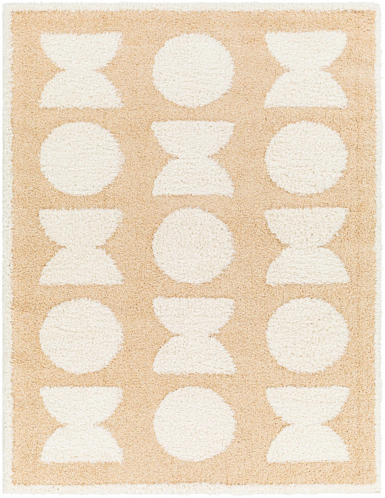 Hauteloom Dason SRDGDASONA2 Mustard Machine Made Polyester Rug