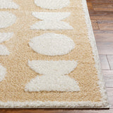 Hauteloom Dason SRDGDASONA2 Mustard Machine Made Polyester Rug