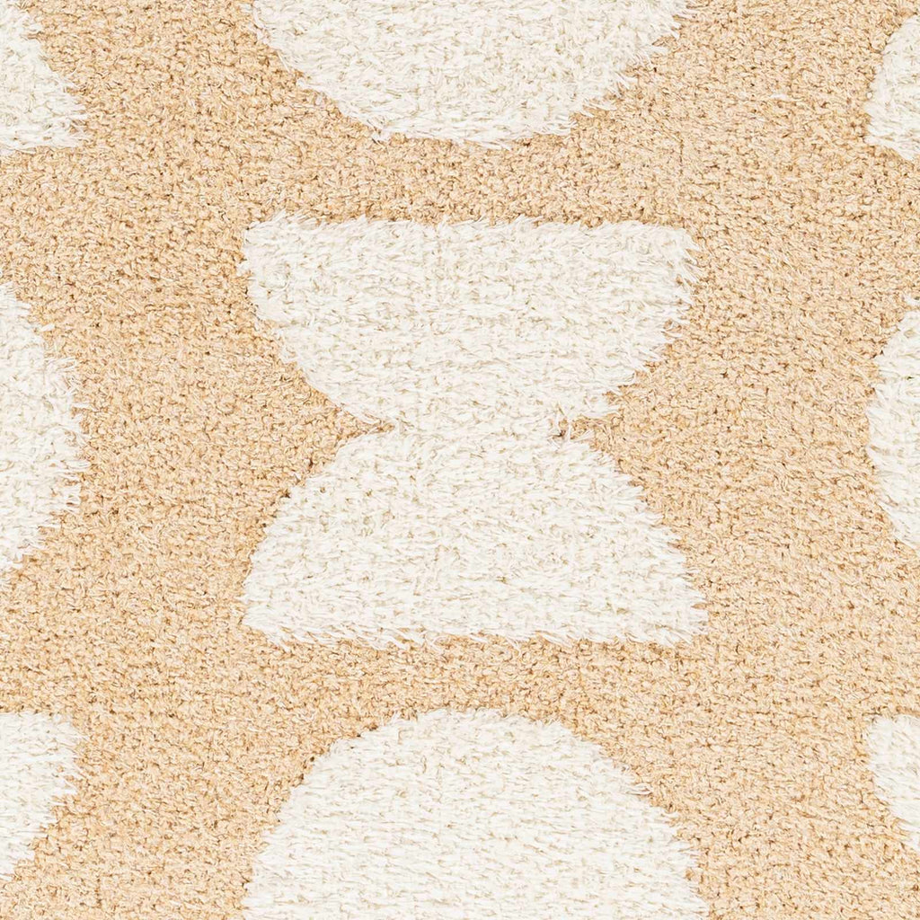 Hauteloom Dason SRDGDASONA2 Mustard Machine Made Polyester Rug