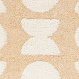Hauteloom Dason SRDGDASONA2 Mustard Machine Made Polyester Rug