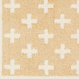 Hauteloom Satu SRDGSATU8A4 Mustard Machine Made Polyester Rug