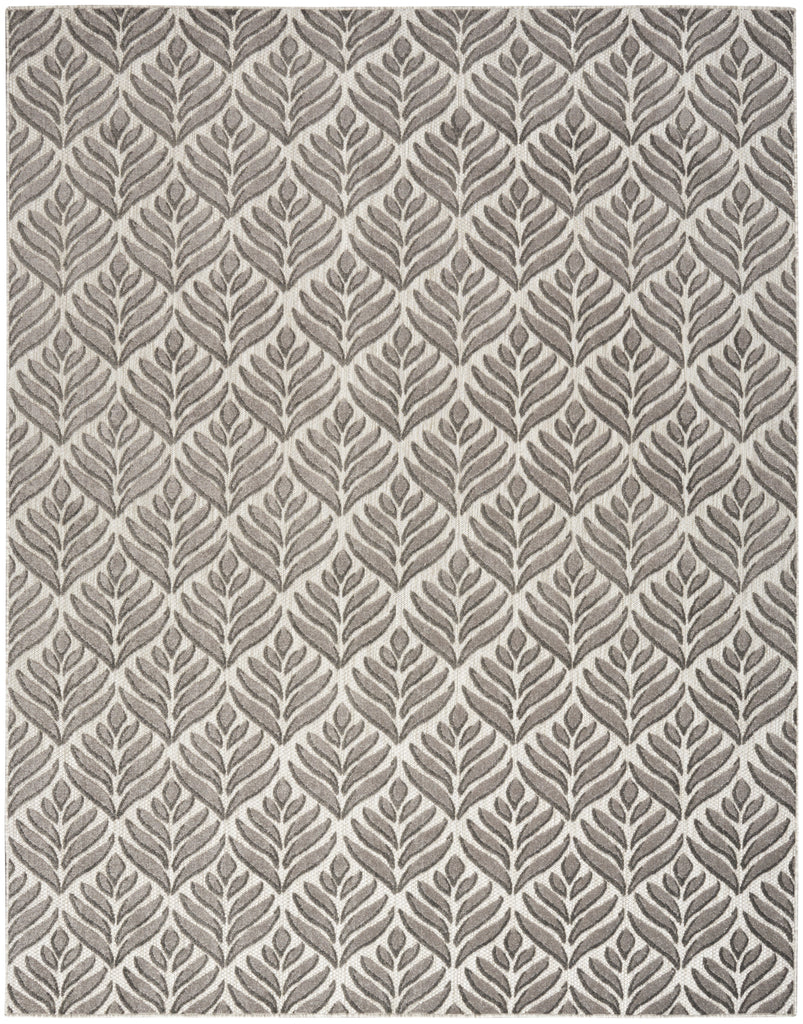 nourison aloha alh35 charcoal rug