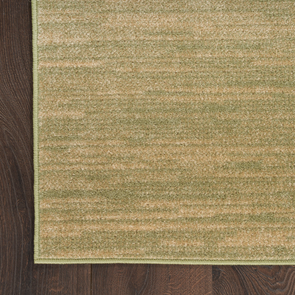 nourison nourison essentials nre01 green gold rug