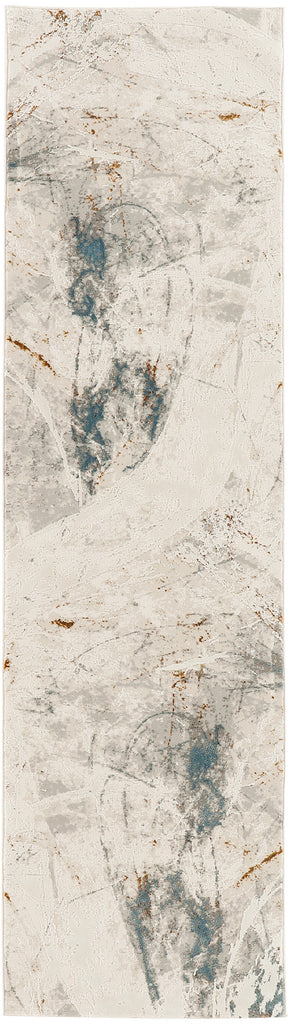 nourison desire dsr04 ivory grey blue rug