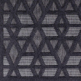 Hauteloom Nuri SSAMNURICA1 Black Machine Made Polypropylene Rug
