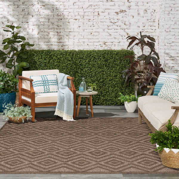 nourison versatile nrv01 brown rug