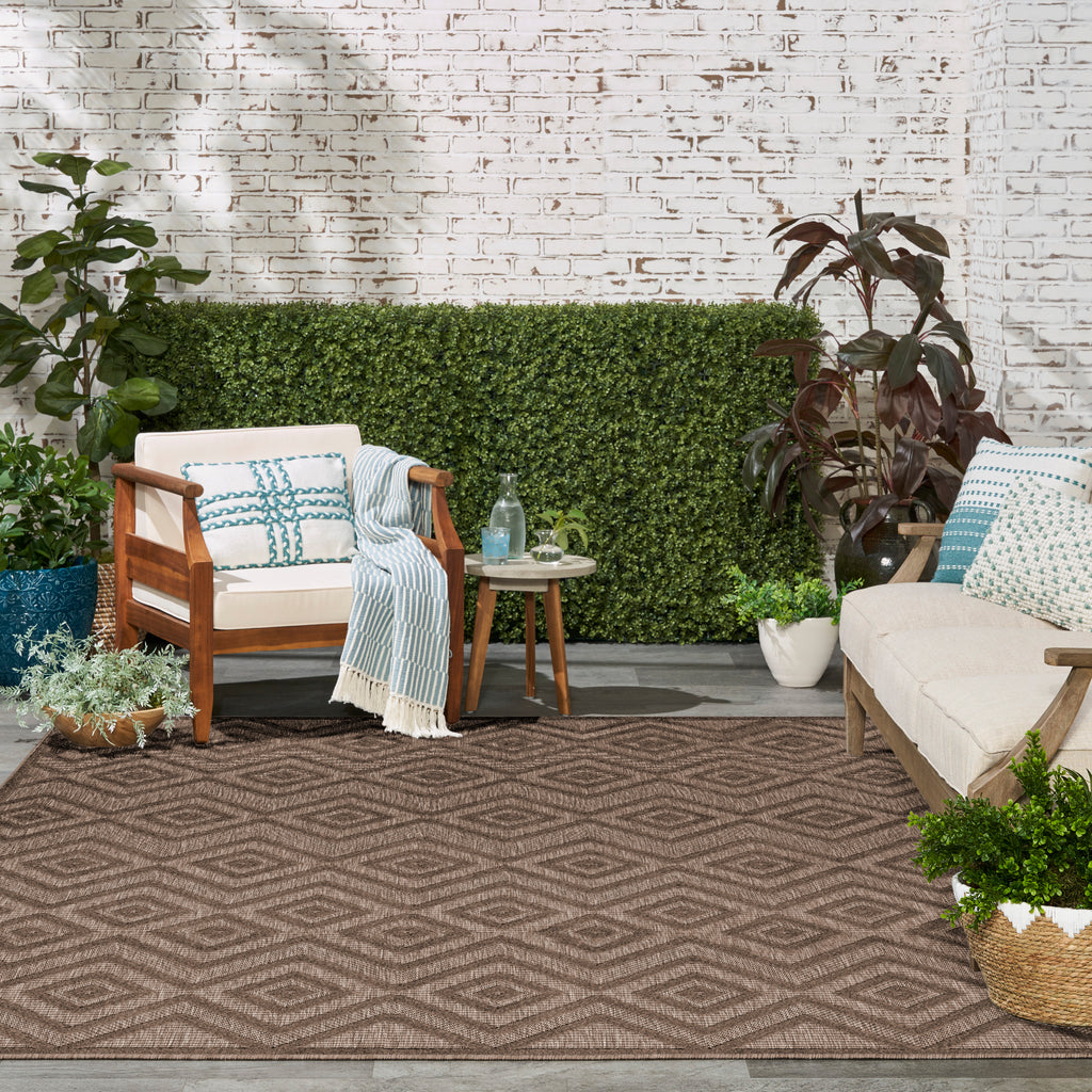 nourison versatile nrv01 brown rug