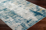 Hauteloom Duval SSFBDUVALA1 Silver Gray Machine Made Polyester Rug