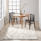 nourison ck009 sculptural scl01 grey rug