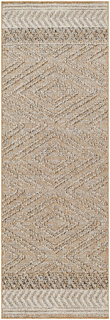 Hauteloom Areli SSSBARELIA1 Black Machine Made Polypropylene Rug