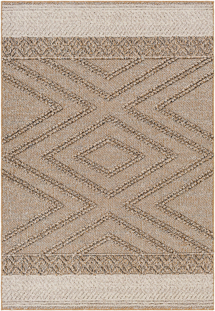 Hauteloom Areli SSSBARELIA1 Black Machine Made Polypropylene Rug