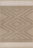 Hauteloom Areli SSSBARELIA1 Black Machine Made Polypropylene Rug