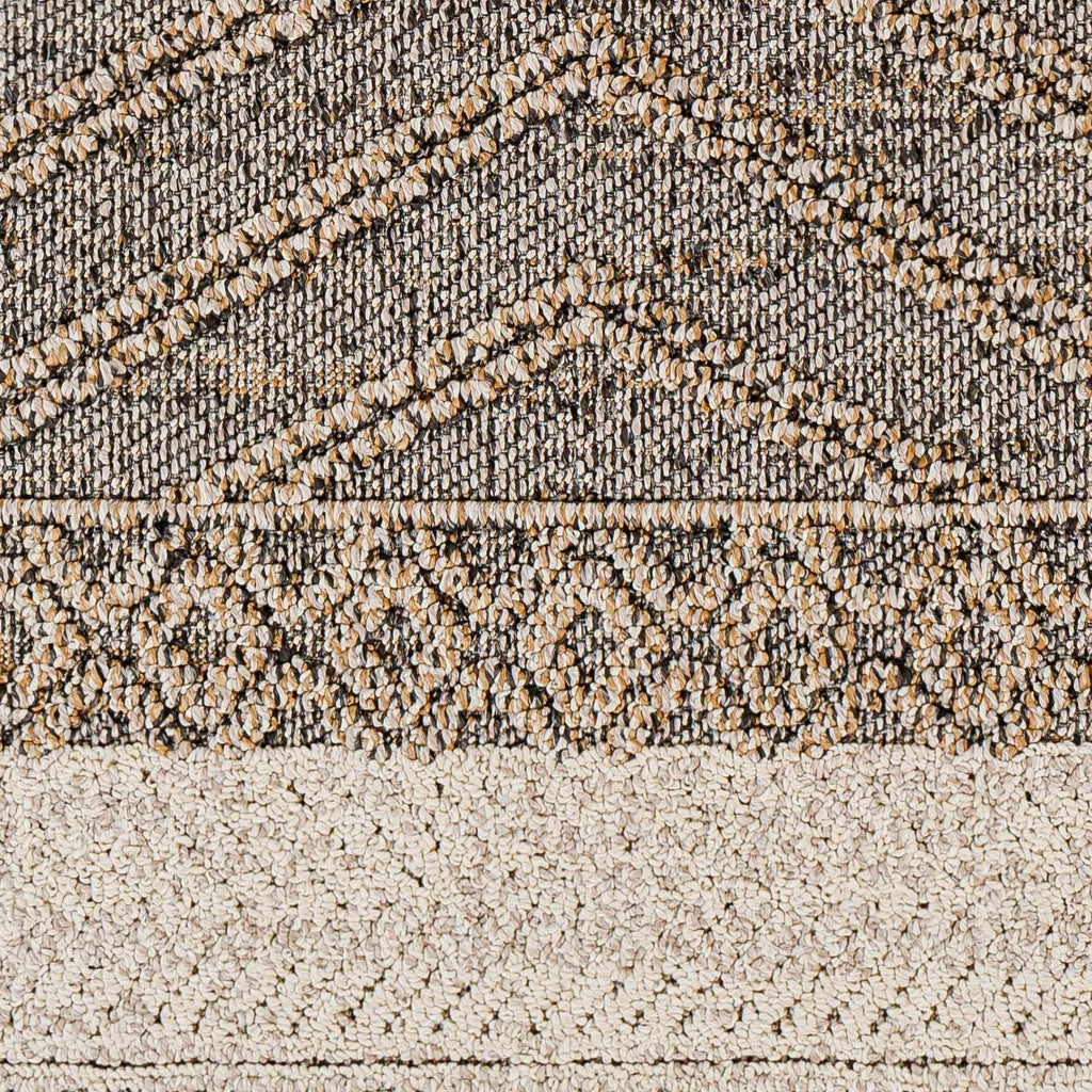 Hauteloom Areli SSSBARELIA2 Black Machine Made Polypropylene Rug