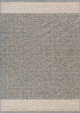 Hauteloom Areli SSSBARELIA3 Blue Machine Made Polypropylene Rug