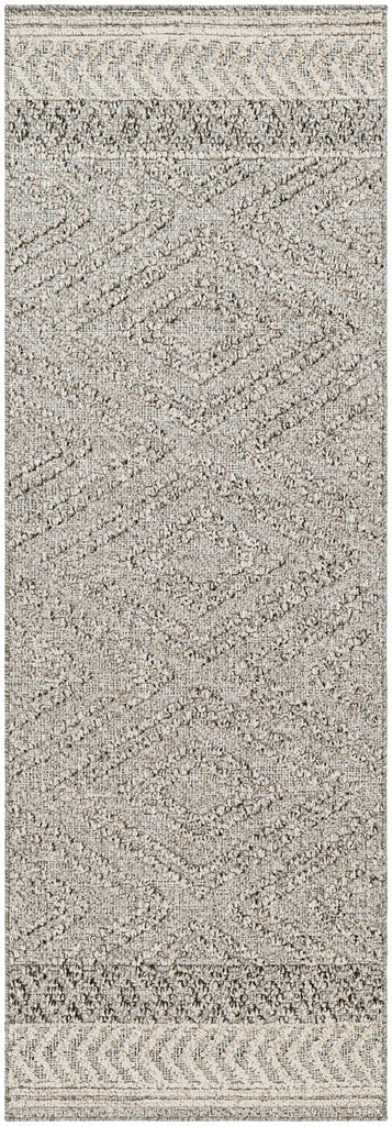 Hauteloom Areli SSSBARELIA4 Taupe Machine Made Polypropylene Rug