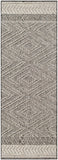 Hauteloom Areli SSSBARELIA5 Black Machine Made Polypropylene Rug