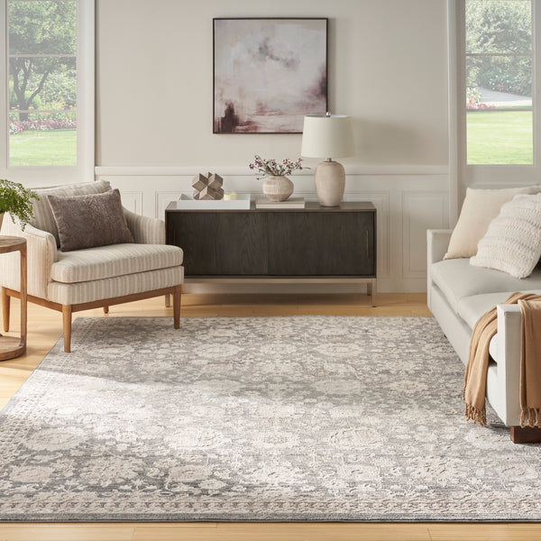 nourison eco cycle ecy02 charcoal rug