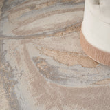 nourison brushstrokes bsk01 beige grey rug