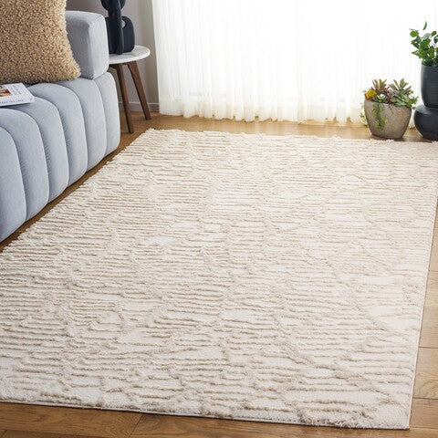 safavieh clearance seattle shag ste912a ivory rug