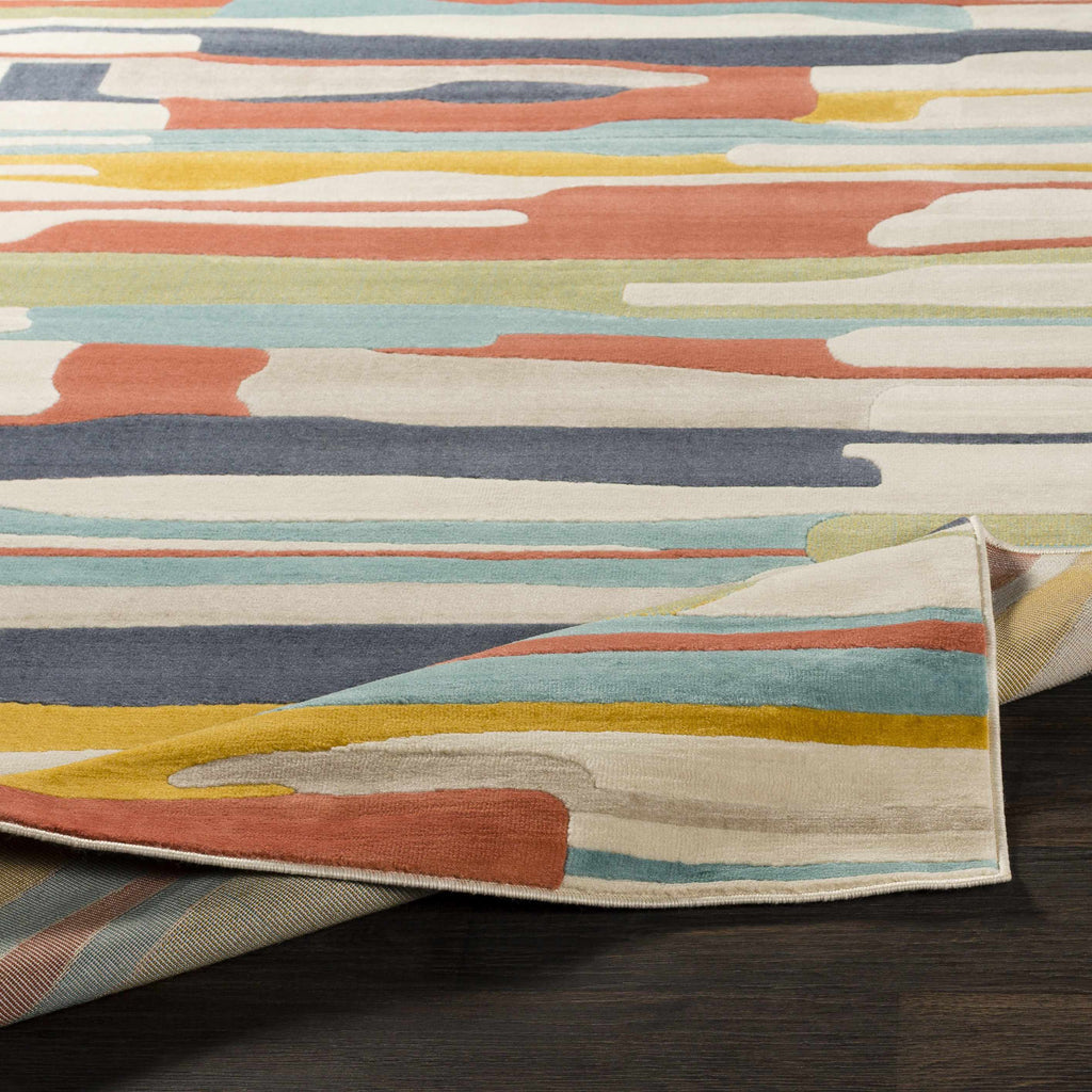 Hauteloom Southfields STHF Charcoal Machine Made Polypropylene Rug