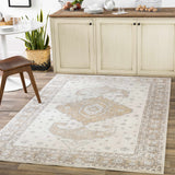 Hauteloom Southwark STHWR Charcoal Machine Made Polypropylene Rug