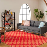 safavieh clearance striped kilim stk801q red rug