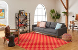 safavieh clearance striped kilim stk801q red rug